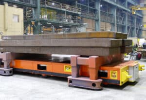 AGV-with-Raw-Steel-load