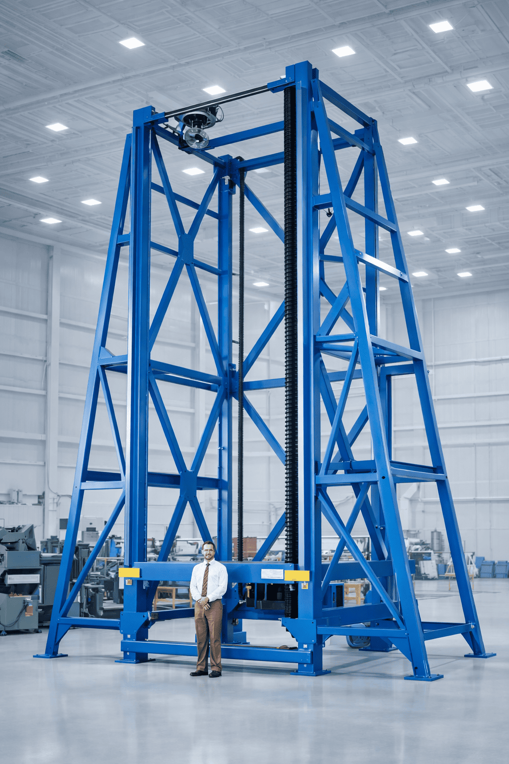 Lift system for ultrasonic inspections