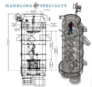 RH Degasser Lift for rebricking