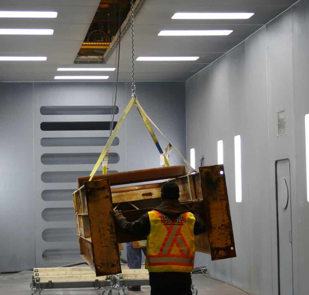 Expert Blast and Paint Booth Services for Railways