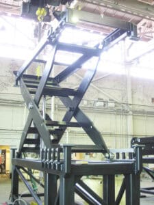 Heavy Duty Scissor lift raised