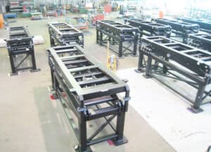 Multiple scissor lifts for underwater application