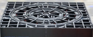 Lift with turn table detail