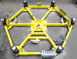 Rail turntable details
