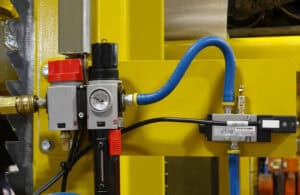 AGV unloader components