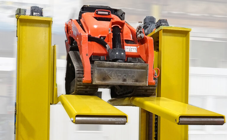 AGV unloader
