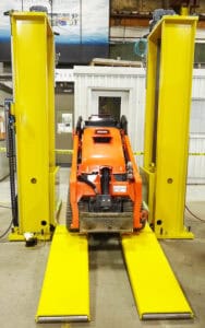 AGV unloader station