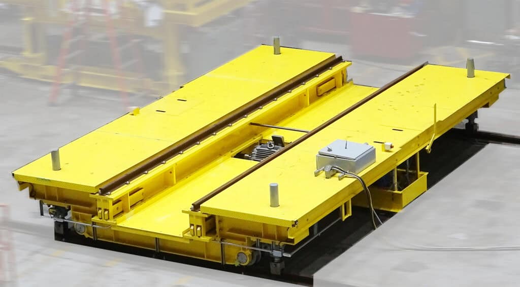 90 ton drop table for rail
