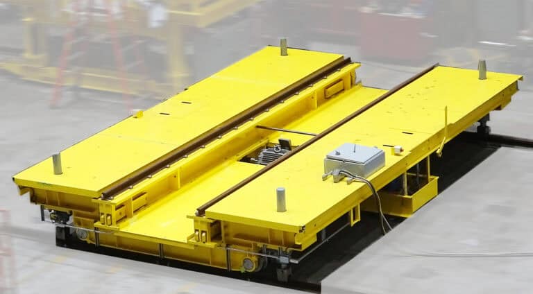 90 ton drop table for rail