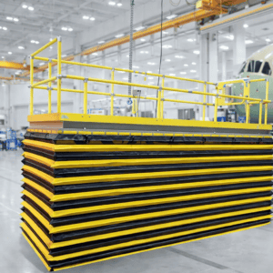 Personnel Lift Raised position - Front view 3