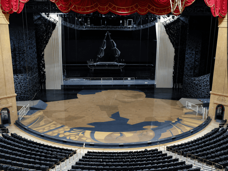 Cirque-du-Soleil O Show construction