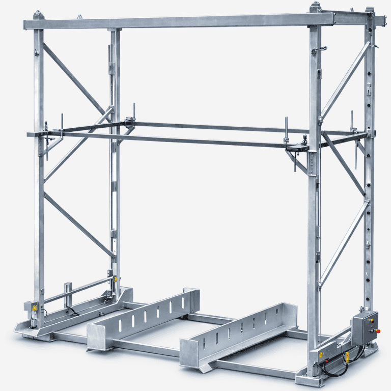 Custom-4-post-lift-for-research-industry