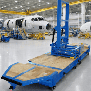 Mobile-platform-in-aerospace-workshop