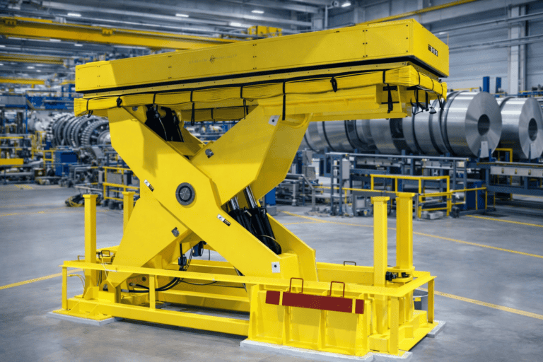 Psint-booth-lift-for-Power-Gen-industry