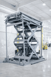 Research-facility-scissor-lift