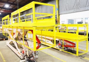 Scissor lift personnel platforms