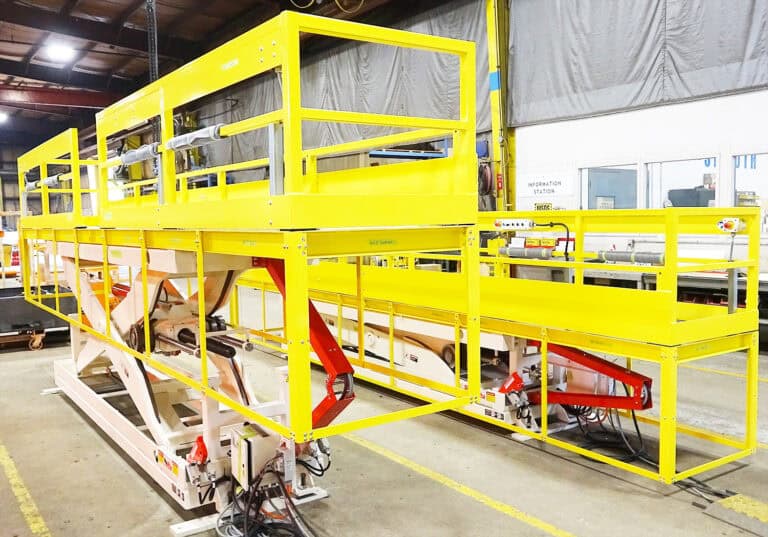 Scissor lift personnel platforms