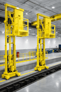 Self-propelled-paint-booth-lifts-for-rail