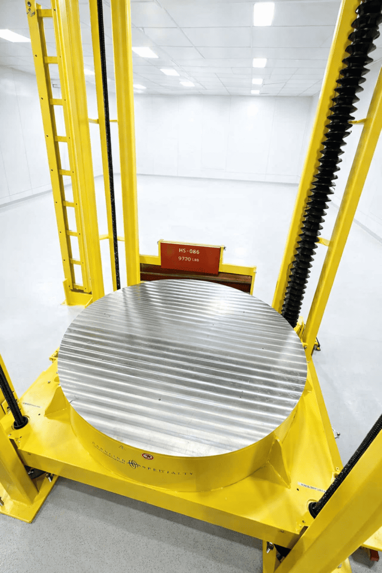 in floor turbine lift