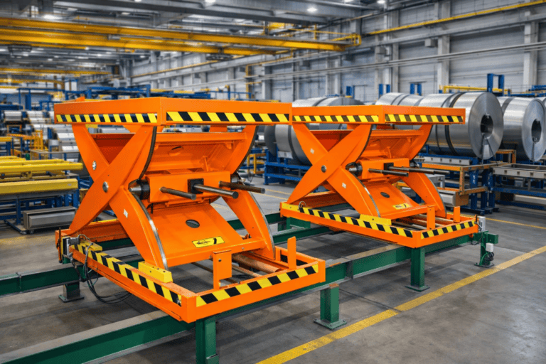 mechanical-scissor-lifts-for-steel-industry