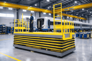 self-propelled-personnel-lift-for-rail-raised