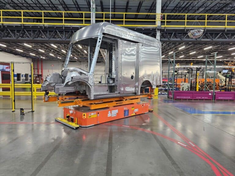 AGV in automotive assembly