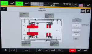 EV truck lift controls