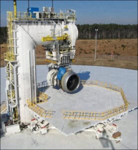 Aerospace engine trolly