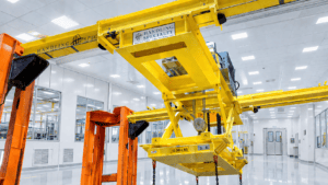 inverted 3-axis work positioner