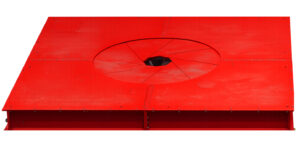 Iris Cover for pit lift