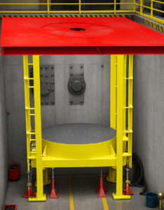 Pit lift with iris cover copy