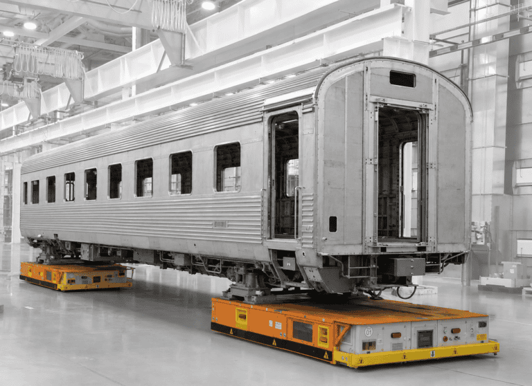 AGVs for Rail Car Shunting (2)
