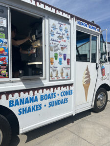 Ice cream truck visit 1