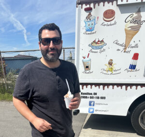 Ice cream truck visit 2