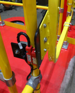 Vertical Assembly Platform detail 2